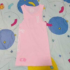 Chrome Hearts Pink Tank Top